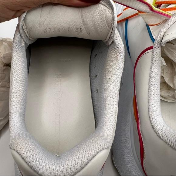 Alexander McQueen Court Trainer 'White Multi' - Picture 8 of 9